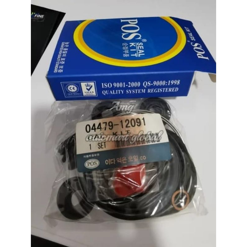 caliper kit karet rem cakram depan Corolla twincam soluna great postech