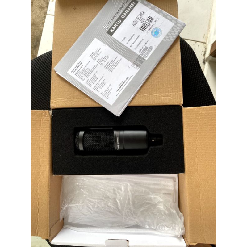 Audio Technica AT2020 USB + Mikrofon USB Kondensor Cardioid Audio Technica AT2020 USB + Mikrofon USB