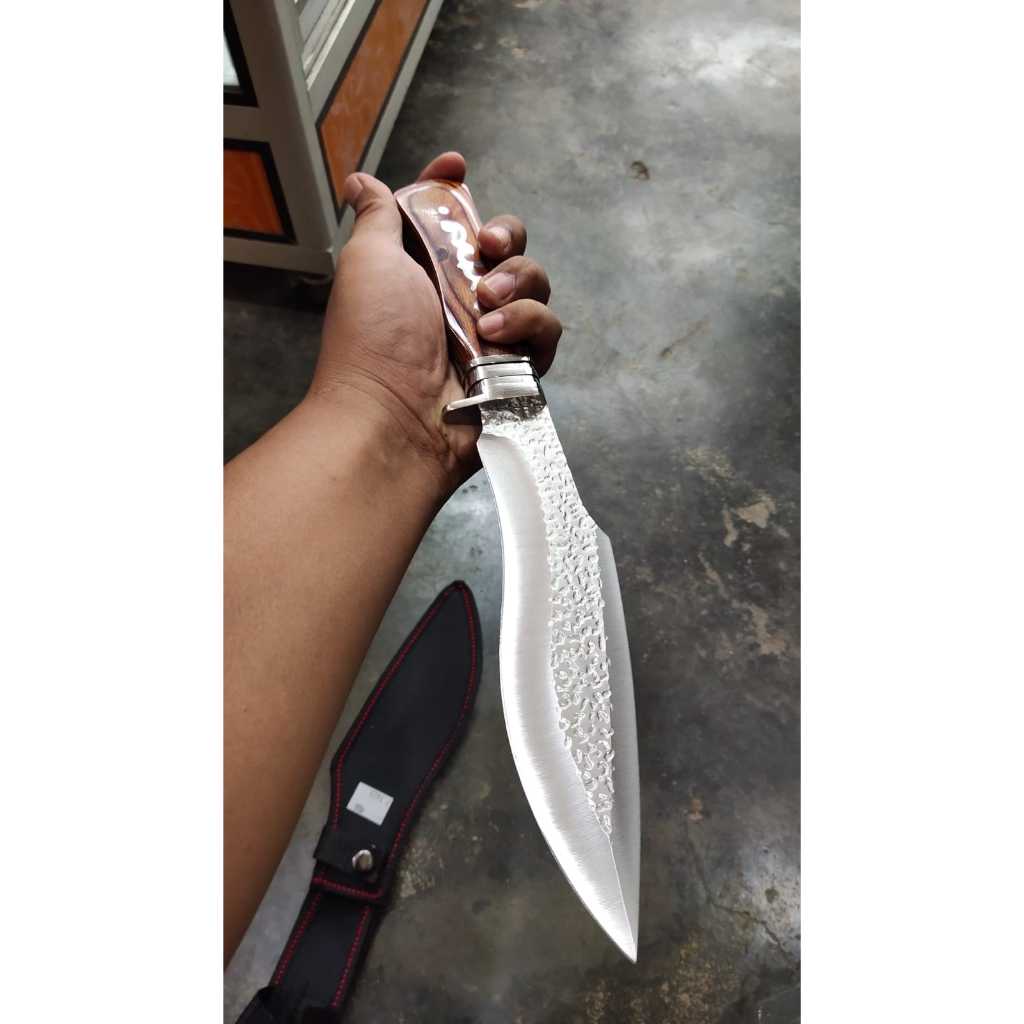 PISAU RAMBO GURKA SURVIVAL HIKING HUTAN BERBURU