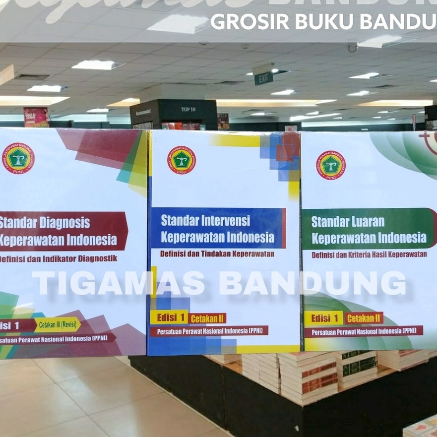 Terjangkau PAKET BUKU KEPERAWATAN PPNI SDKI SIKI SLKI ASUHAN KEPERAWATAN SDKI SLKI SIKI ORI PEDOMAN 