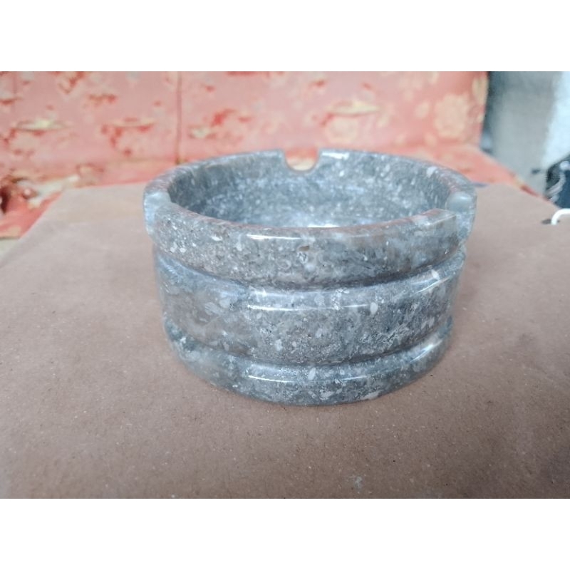 ASBAK BATU MARMER / ASBAK KERAJINAN ASLI / ASBAK ROKOK