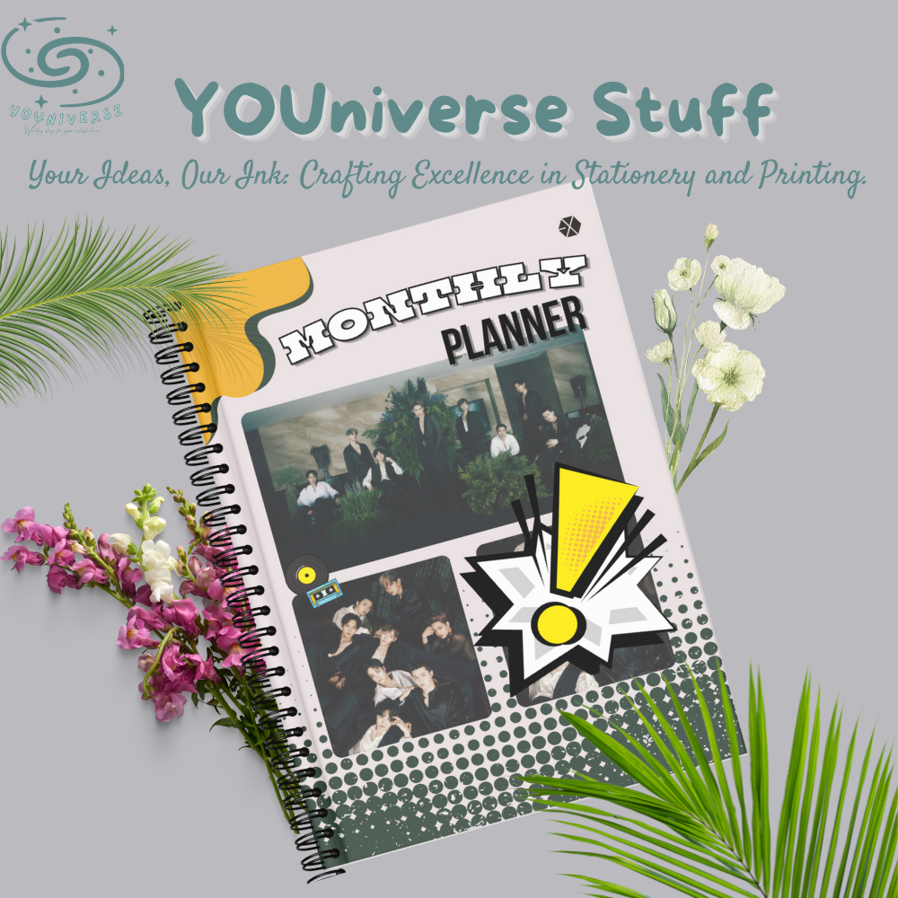 

EXO "Exist!" Monthly Planner Murah/A5 KPOP Planner/Jurnal Book