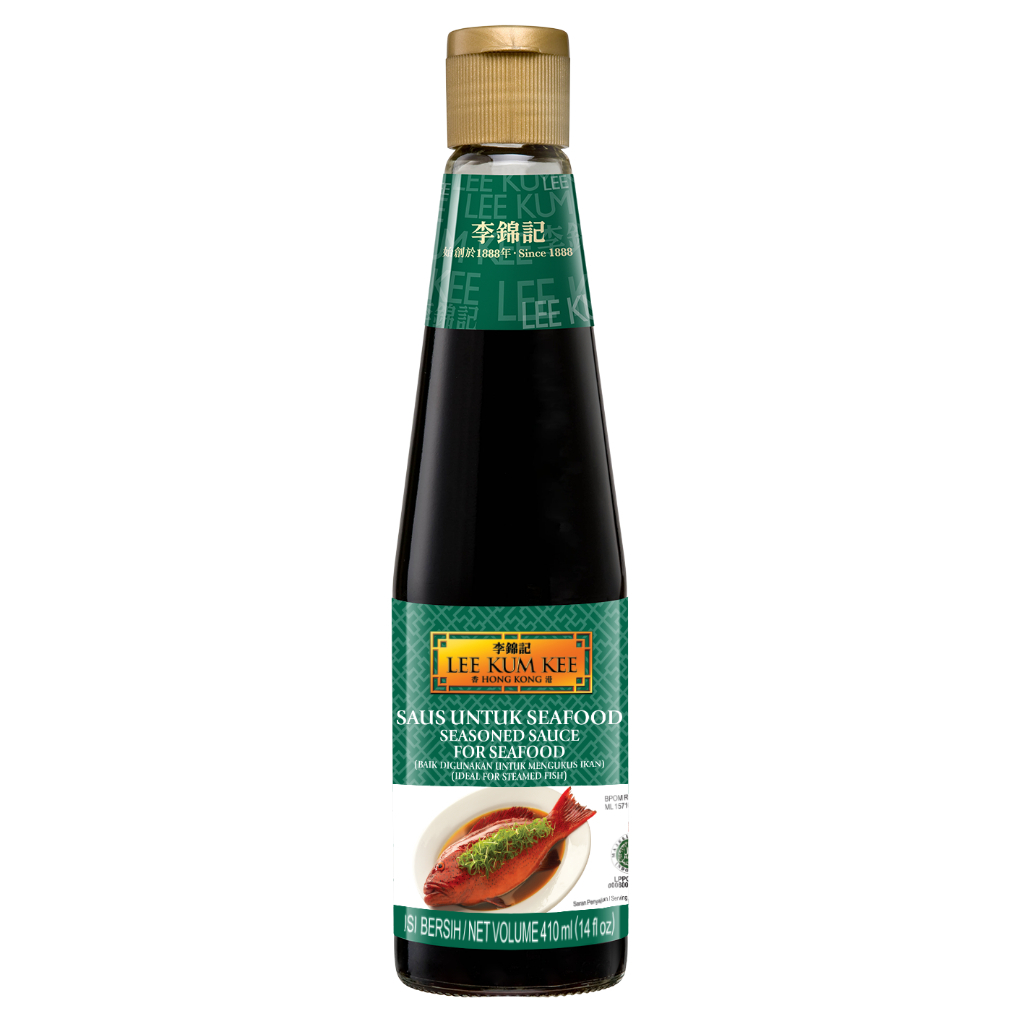 

410ml SeaFood Seasoned Sauce LEE KUM KEE Bumbu Saus Kecap Ikan Exp. Januari 2026