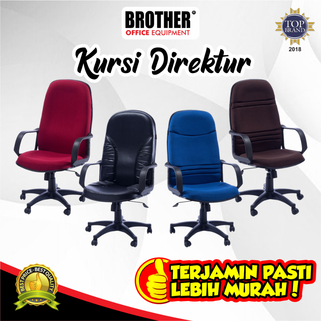 KURSI DIREKTUR/ KURSI MANAGER/ KURSI CEO/ KURSI BOS - BROTHER BR 111