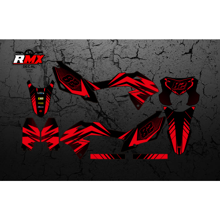 DECAL KLX BF FULLBODY (057) DEKAL STIKER KLX 150 BF/G/L/SE/EXTREME/NEW 2016 2017 2018 2019 2020 2021