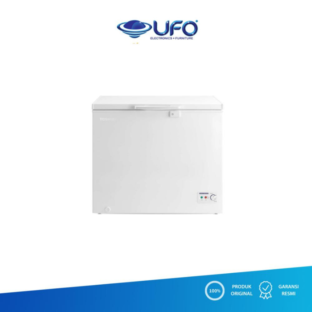 TOSHIBA CRA258I CHEST FREEZER 200 LITER INNER WHITE