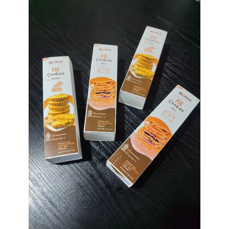 

Monce Pie Cookies Rasa Cokelat 4 Box Isi 5 Pcs