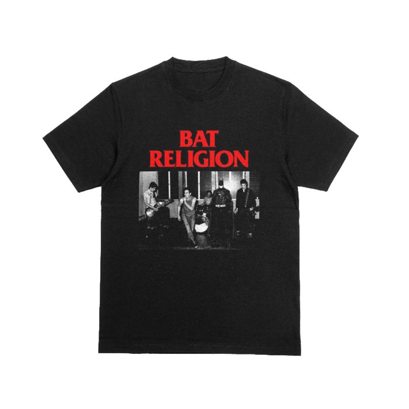 Apose Club - Bat religion Black Short Tee