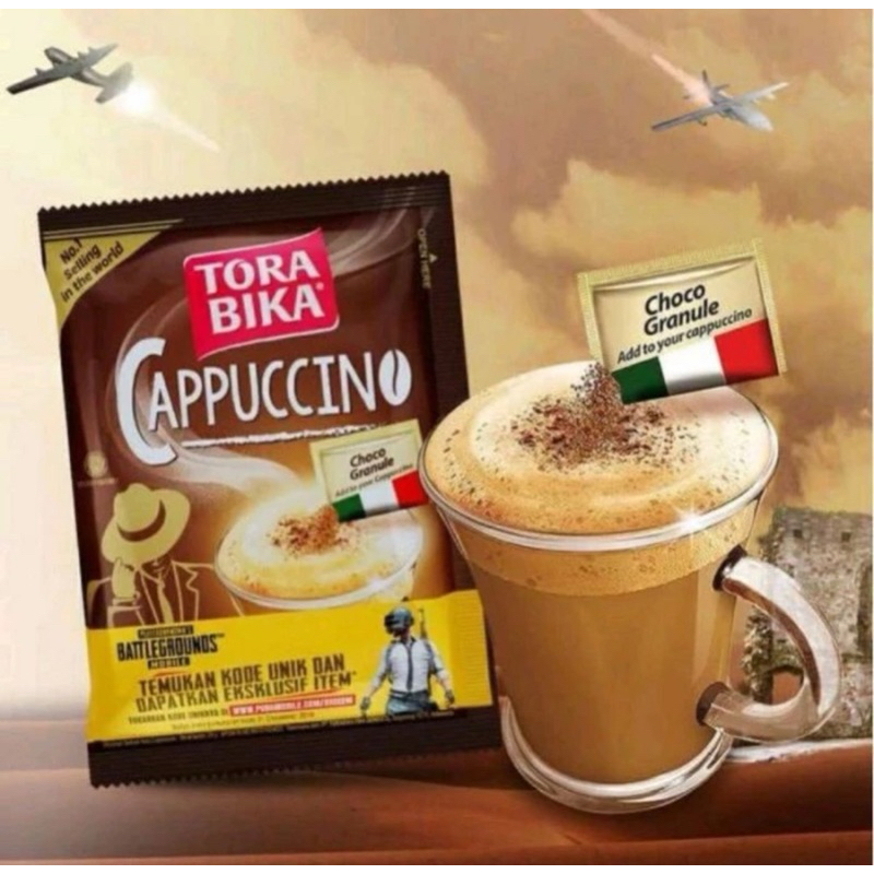 

Torabika Capucino with extra choco granule @25g isi 10 sachet/Torabika Capucino isi 10 sachet