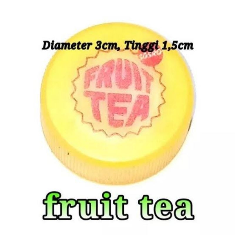 

Piscoklegit_ 100 Pcs Tutup Botol Fruitea Untuk Bahan Prakarya Sekolah