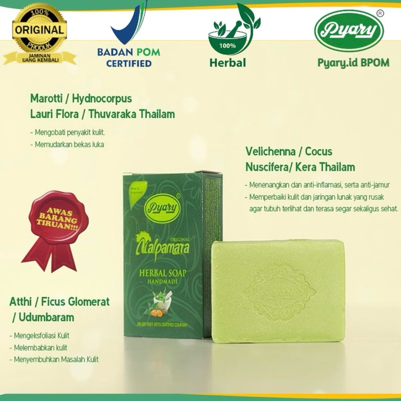 Sabun Arab PYARY Nalpamara Soap 100% Original BPOM Distributor Resmi Pyary ID