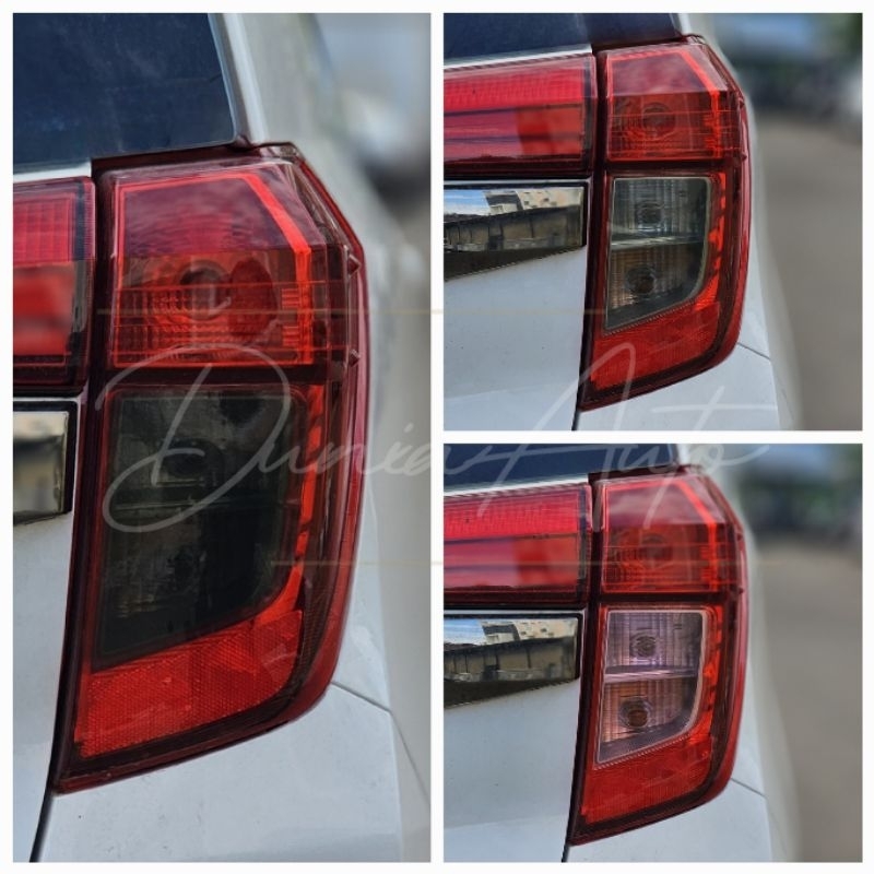 Stiker Smoke Lampu Belakang Tail Light Aksesoris Calya Sigra