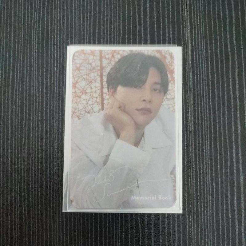 PC POCA PHOTOCARD JOHNNY NCT 127 MEMORIAL BOOK