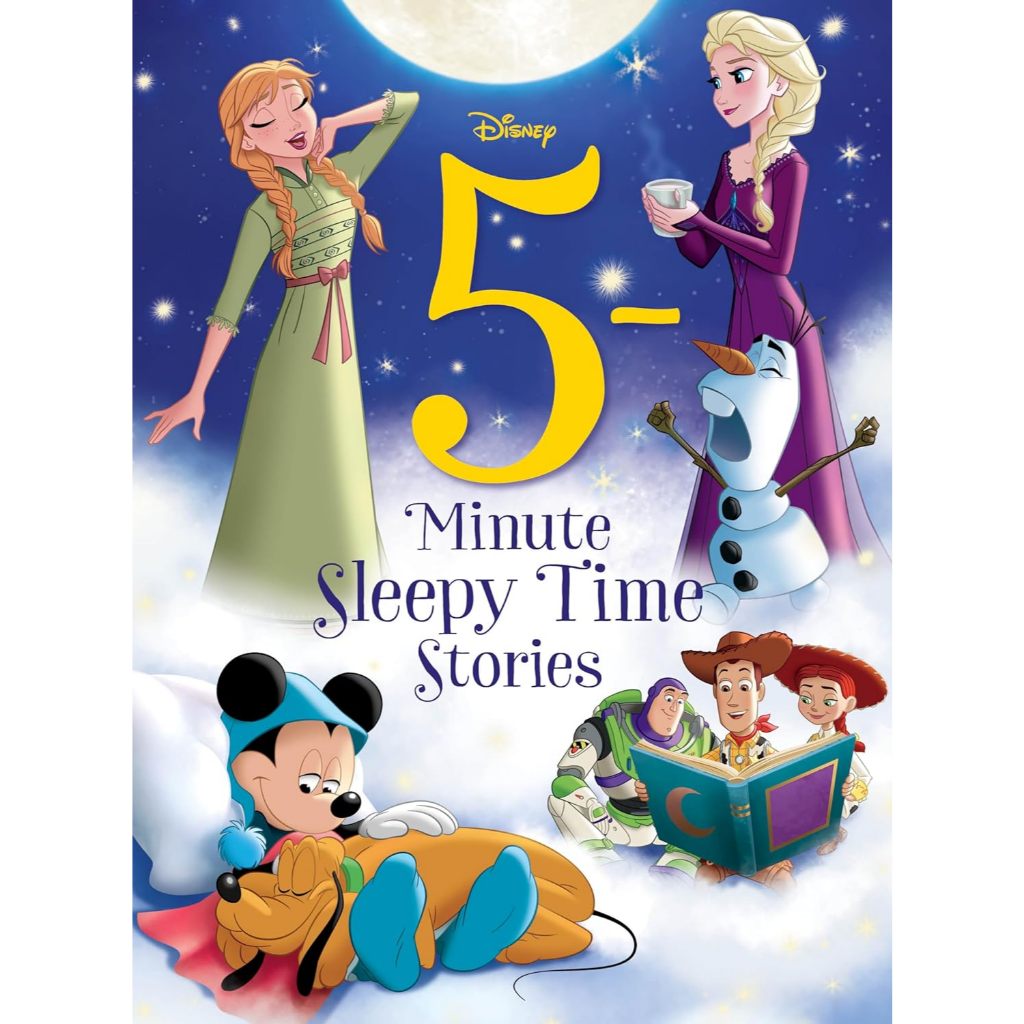 Gramedia MKG - Buku Import - 5-Minute Sleepy Time Stories (5-Minute Stories) - Disney