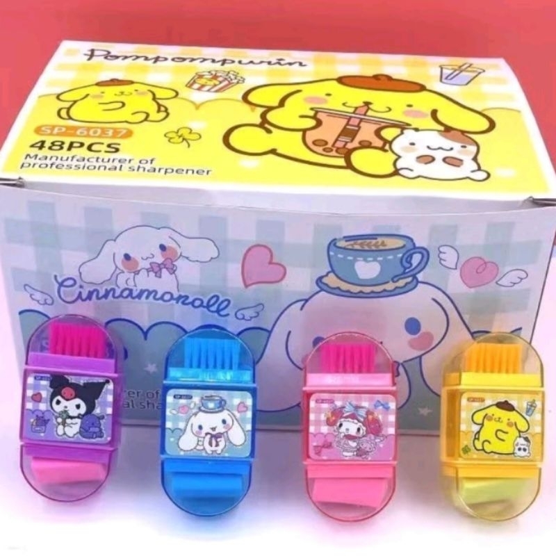 

Penghapus sanrio, frozen 3in1 serutan, penghapus, sikat / penghapus SANRIO, FROZEN 3in1 (1 pcs) / Setip frozen, sanrio 3in1