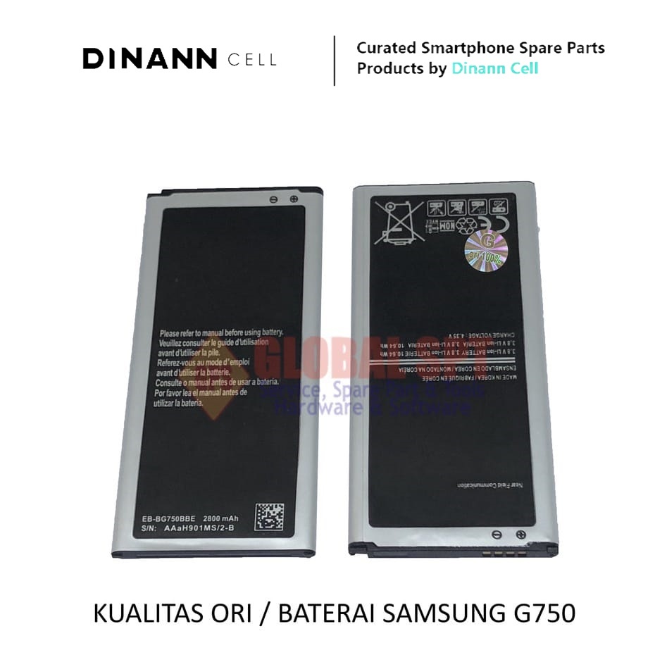 [ORIGINAL 100%] BATERAI SAMSUNG G750H / G750 GALAXY MEGA 2 / MEGA2