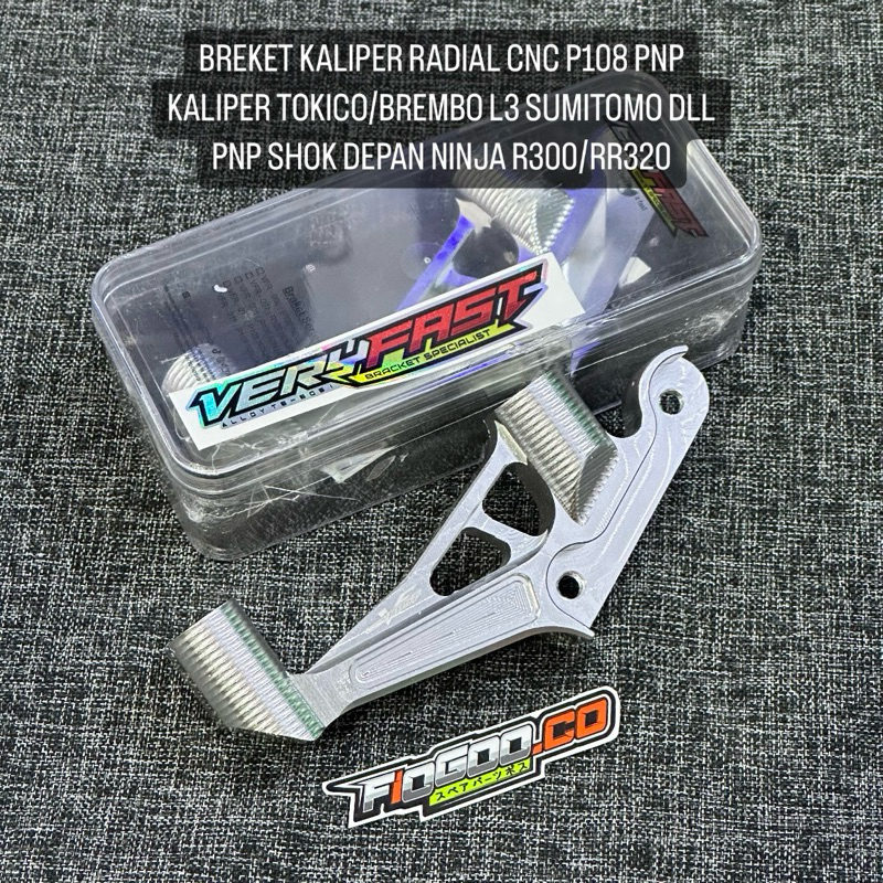 BREKET KALIPER CNC P108 PNP NINJA BREKET KALIPER TOKICO PNP NINJA R RR BREKET KALIPER NINJA BREKET K