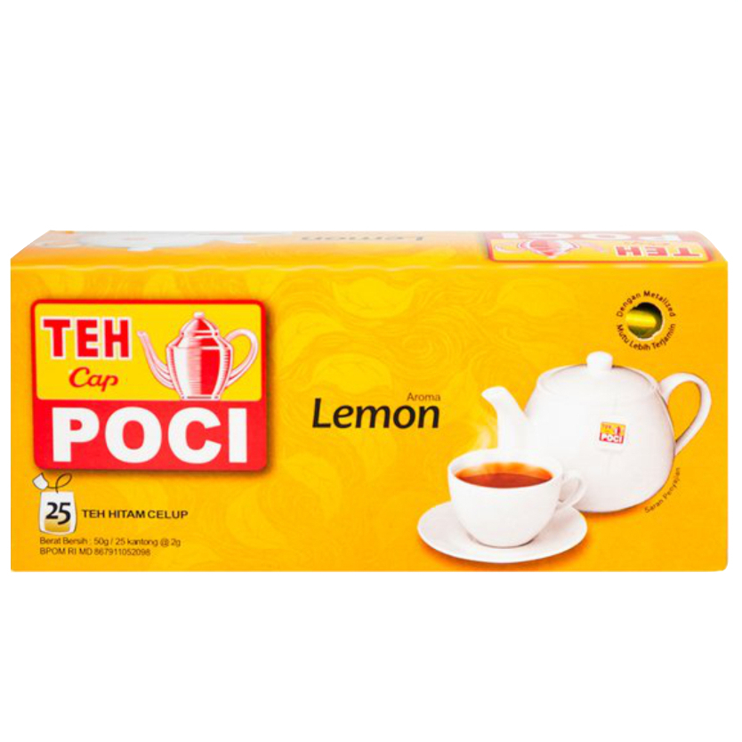 

Teh Cap Poci Aroma Lemon 25s - 25 Tea Bags