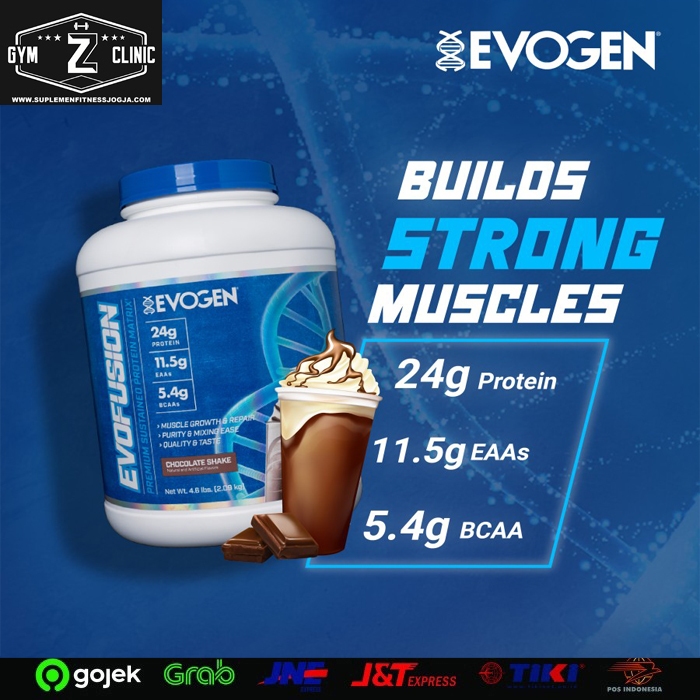 Evogen Evofusion Evogen Nutrition Evo Fusion Whey Protein 4lbs 4 lb