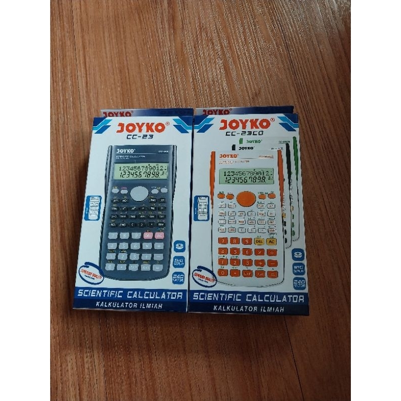 

CALCULATOR SCIENTIFIC CC-23 DAN CC-23C0 JOYKO