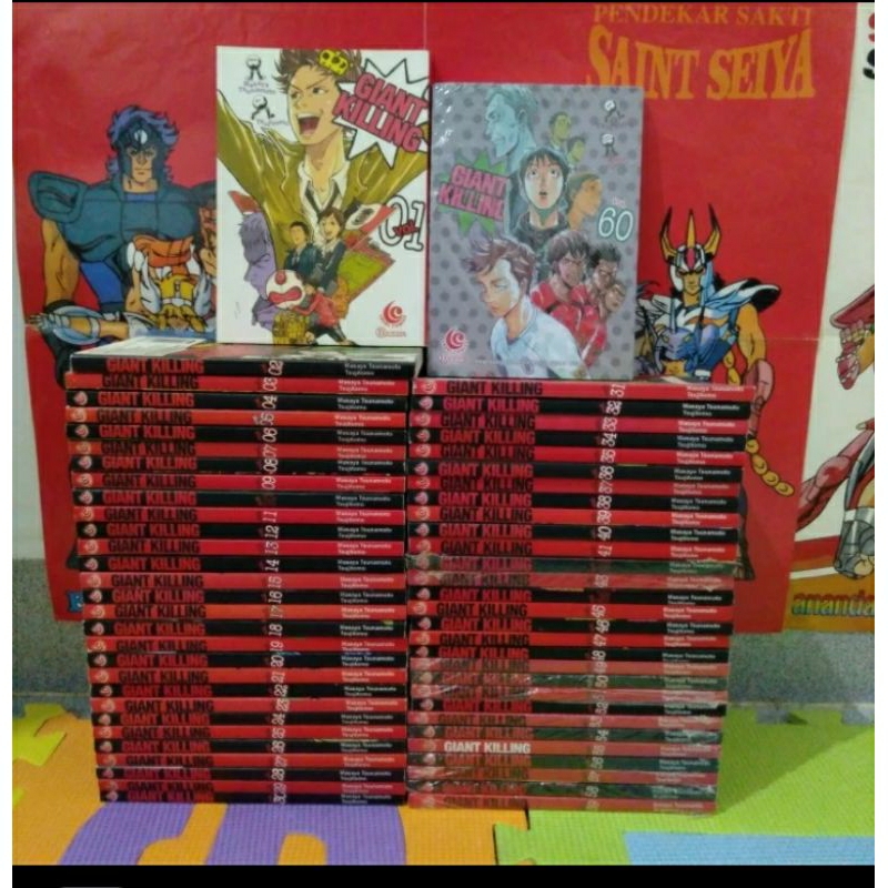 komik full set Giant killing 1-60