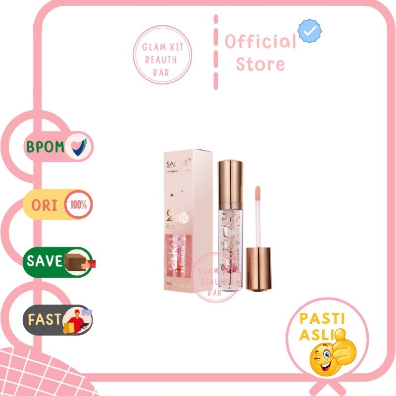 SANIYE 24K Flower Magic Lip Oil
