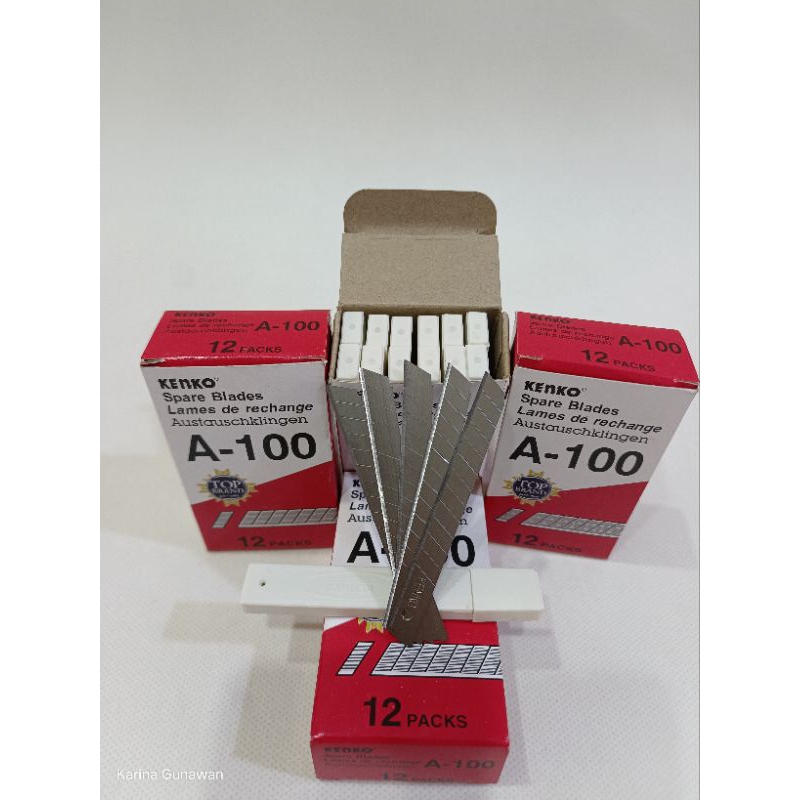 REFILL CUTTER KECIL A100 KENKO / ISI KATER KECIL A100 / ISI CUTTER KECIL KENKO A-100