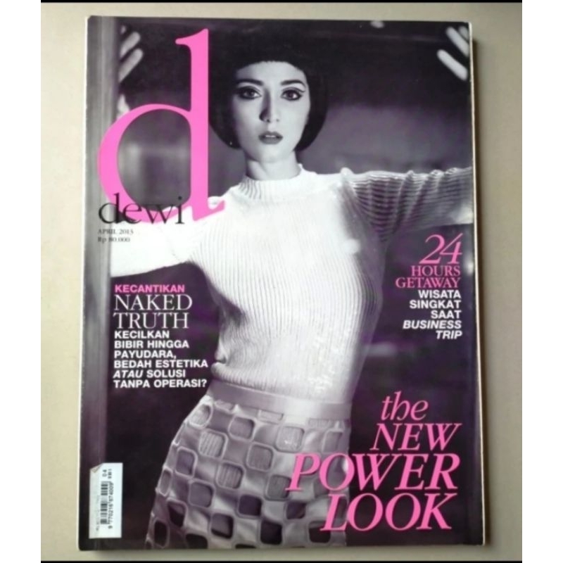 Majalah DEWI edisi April 2013 - Cover Julie Estelle + profil Joe Taslim