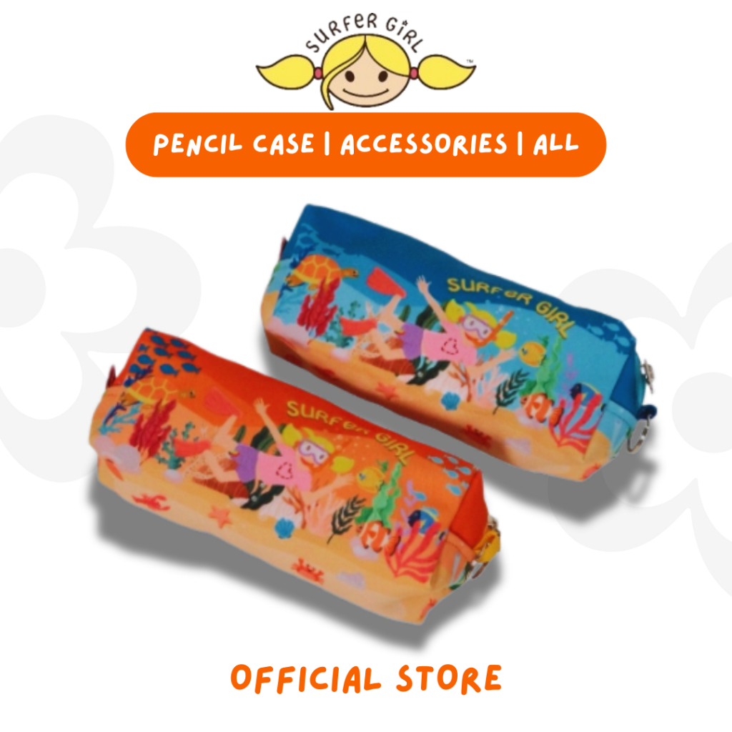 

Surfer Girl Underwater Pencil Case 234APCC001 | Tempat Pensil | Pouch | Tas Make up