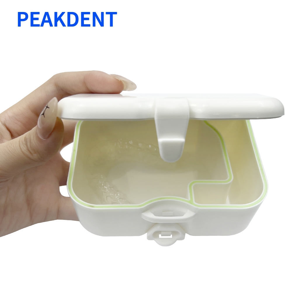 Dental tempat gigi palsu/tempat retainer/kotak gigi palsu/tempat retainer gigi/denture box/retainer 