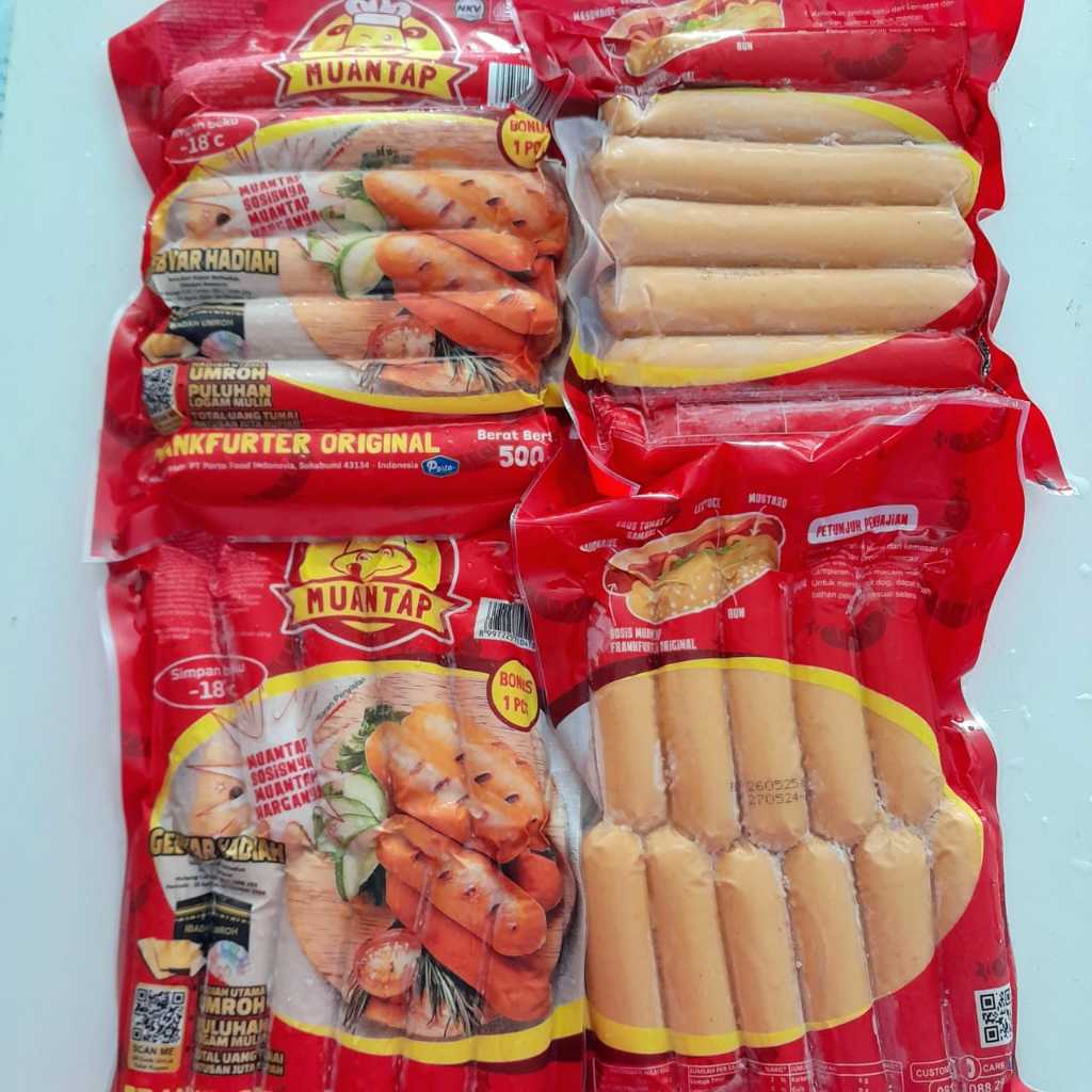 

MUANTAP sosis bakar original 500gr