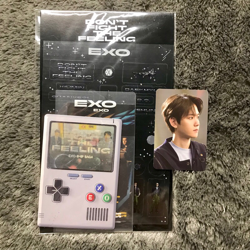 Baekhyun deco sticker don't fight the feeling dftf fullset official