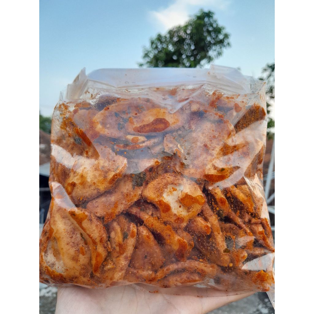 

Keripik Basreng Bumbu Basah Daun Jeruk Netto 500Grm