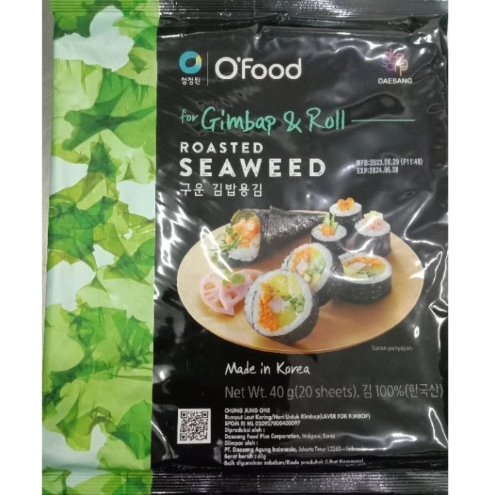 

[oddsolshop] pekanbaru/Ofood Roasted Seaweed 40GR