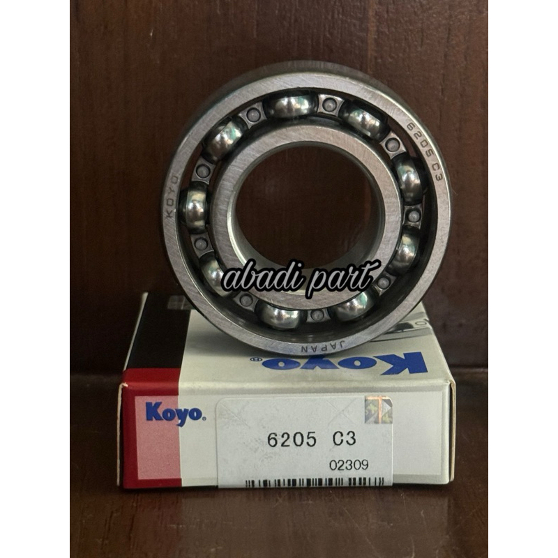 BEARING 6205 C3 KOYO LAHER 6205C3 KOYO