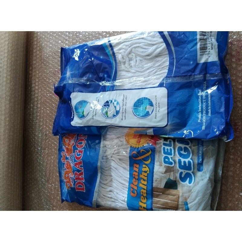 refill pel lantai DRAGON besar ukuran 18 cm...