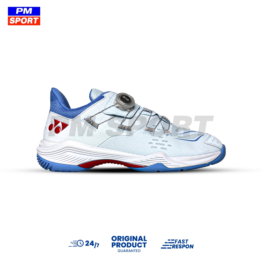 SEPATU BADMINTON YONEX SHB 88 DIAL D3 BOA SHB88D3EX BULUTANGKIS ORIGINAL - PALE BLUE/WHITE