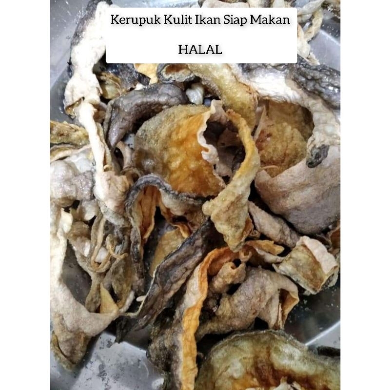 

Kerupuk Kulit Ikan / Krupuk Kulit Ikan / Fish Skin Crackers