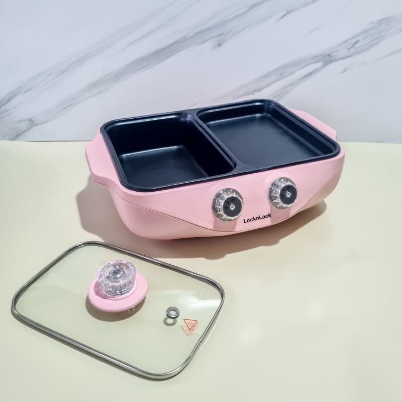 [BRAND NEW] LOCK N LOCK x Nutrilite Amway - Korean Electric Grill Pan