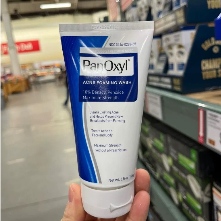Panoxyl acne foaming wash benzoyl peroxide 10%/4% benzoyl peroxxide-Gentle Face Wash Kulit Sensitif 