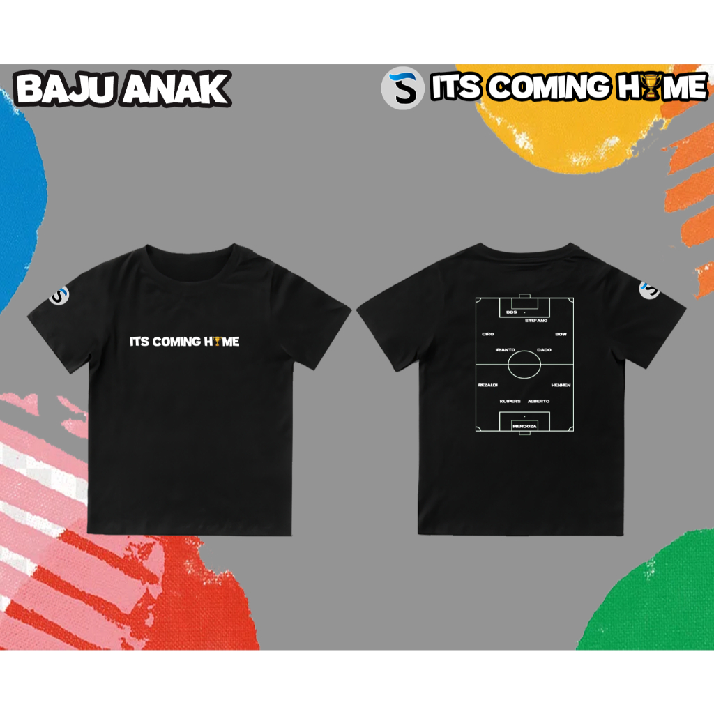 [Bisa COD] Baju Anak | Baju Starting LineUp Juara Original Merchandise | Kaos Katun 24s Asli | Baju 