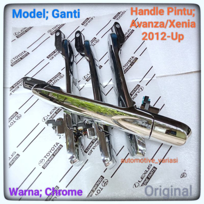 Handle Pintu Luar Avanza Xenia Chrome 2012 Up Handle Pintu Avanza Veloz Chrome Handle Pintu Luar Xen