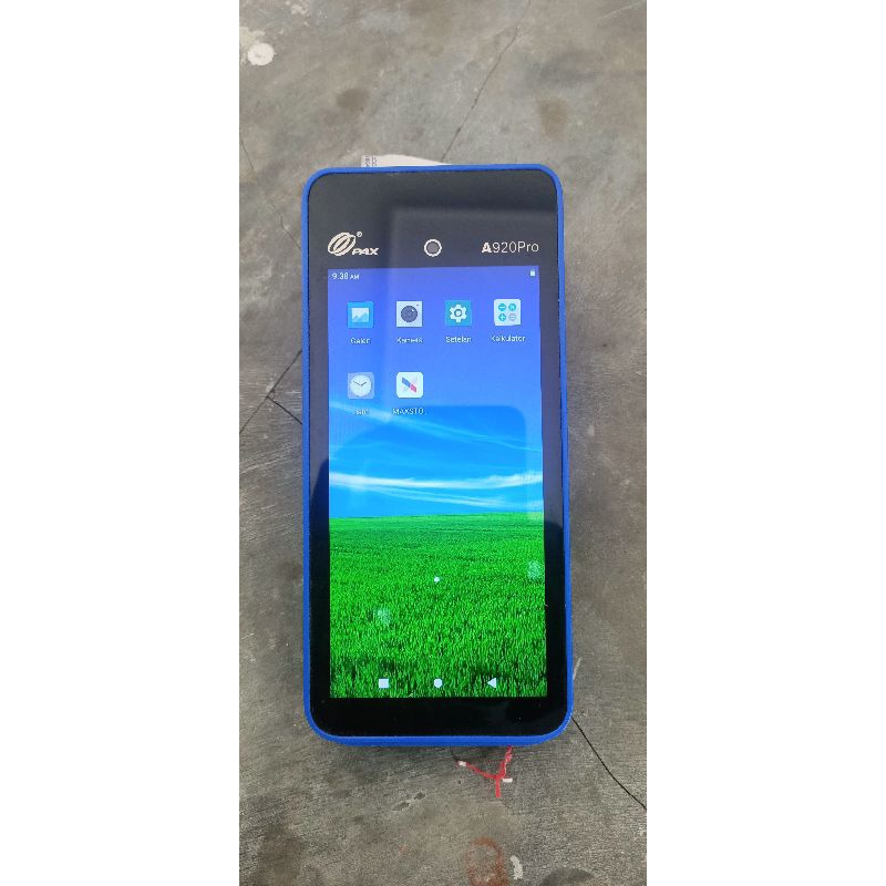 mesi cetak struk mesin kasir pax A920pro pro mesin kasir mesin edisi ex bca mulpis seperti baru apli