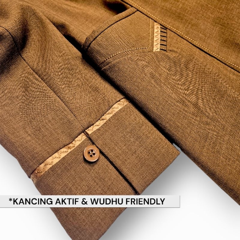 RB [06] [ BAHAN TEBAL ] A&Y Blazer Baju Seragam PDH pemda Guru / PNS Wanita Warna Khaki Tua & Khaki