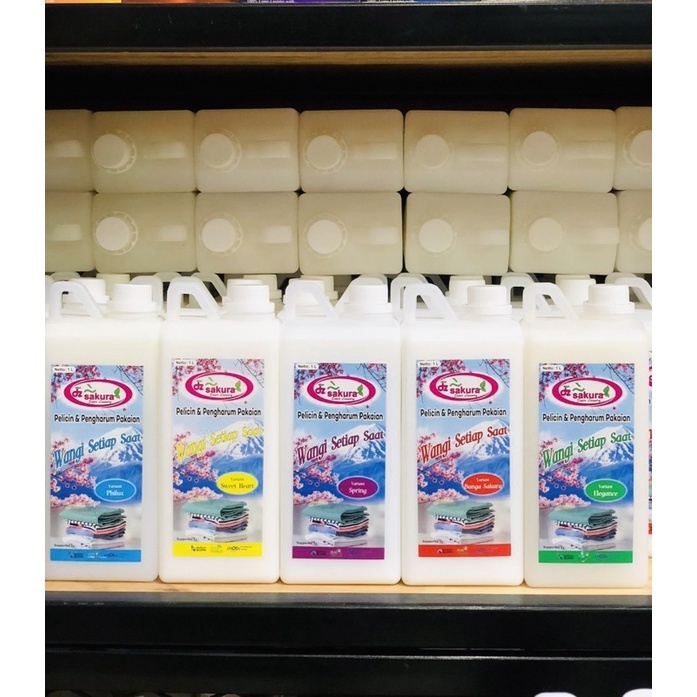 PARFUM LAUNDRY DZ SAKURA 100%ORIGINAL JAMIN WANGI TAHAN LAMA