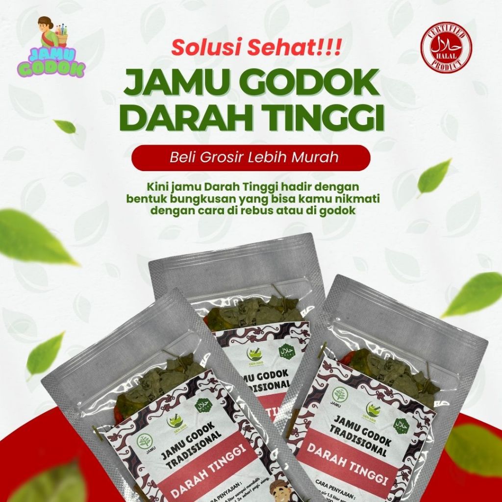 

Jamu Darah Tinggi obat tradisional herbal ampuh dan berkhasiat jamu godok terlaris no.1 (Grosir)