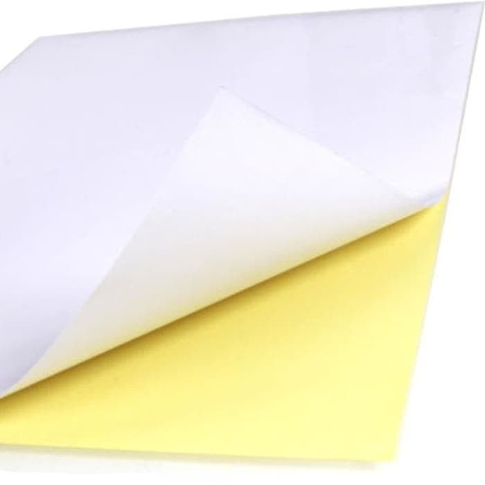 Kertas stiker sticker Kromo cromo A3 printable (bisa di print) dengan printer inkjet