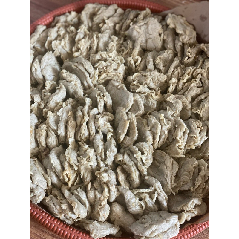 

Pempek kulit crispy isi 10pcs