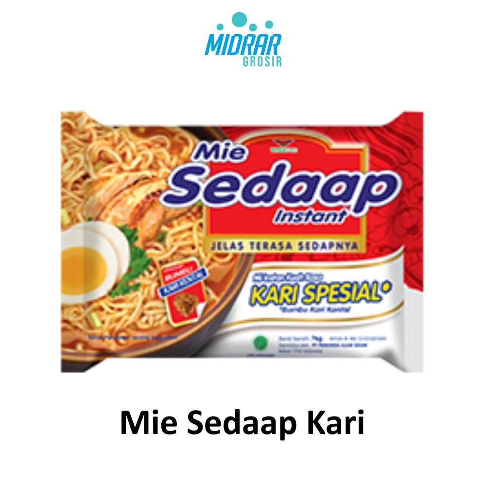 

Mie Sedaap Kuah Rasa Kari Spesial Mie Instan Per Pcs / Paket 3 Pcs / Paket 5 Pcs