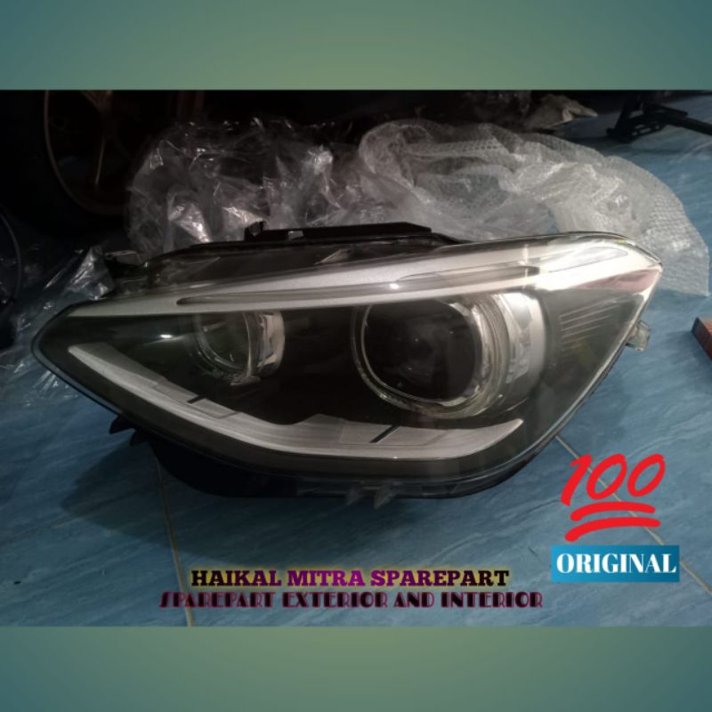 Headlamp lampu depan BMW 1 f20 116i 2015 ORI